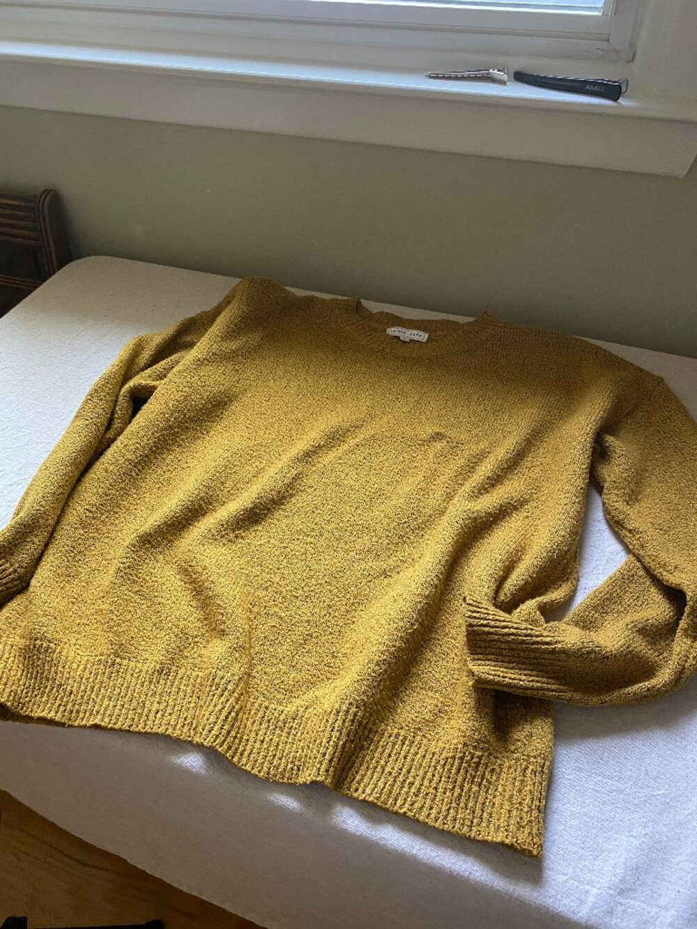 Mustard Crewneck Sweater